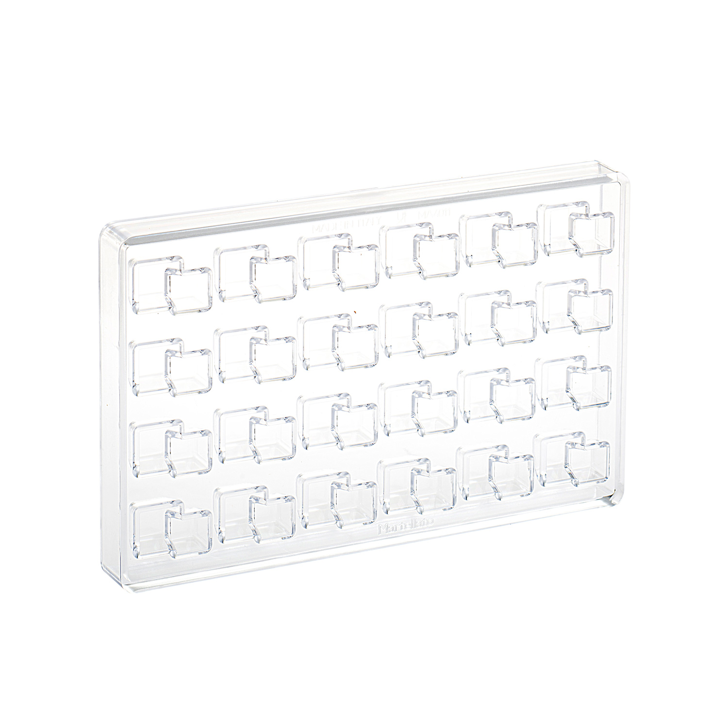 Martellato Cubes Chocolate Mold 24 pcs 36x25x16 mm - Martellato MA4011 2