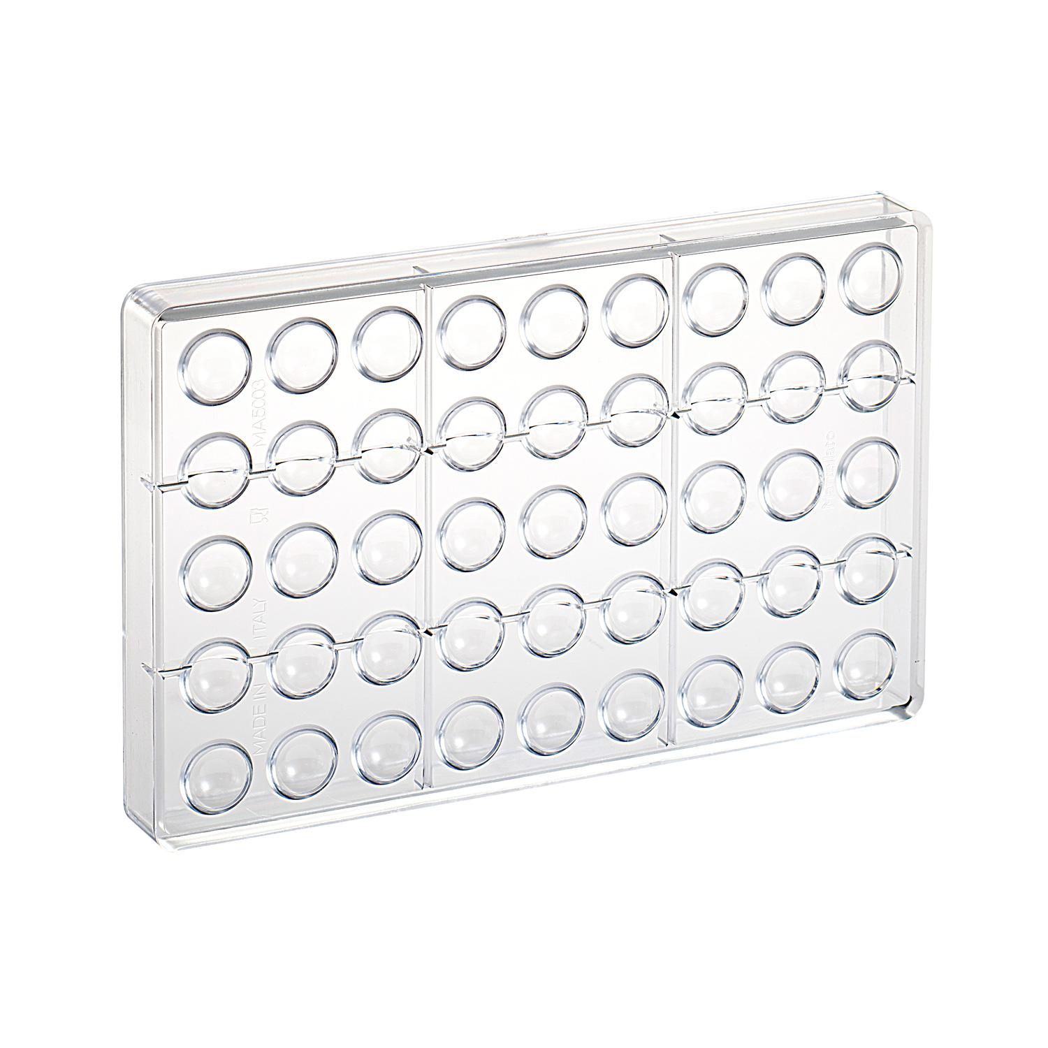 Martellato Semisphere Chocolate Mold Ø20mm 45 Cavities - Martellato MA5003