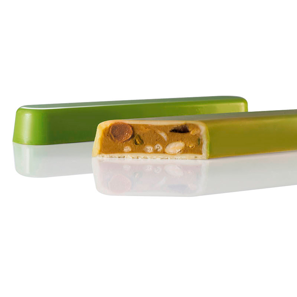 Chocolog Flat Chocolate Mold 4 pcs 198x35x23mm - Martellato MA6100