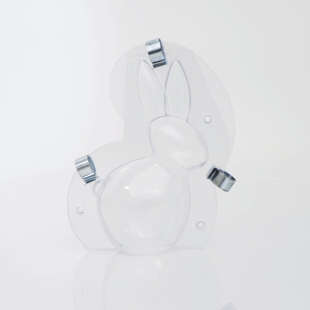 Martellato Mr. Bunny Chocolate Mold 90x60x152mm - Martellato MAC616S 2