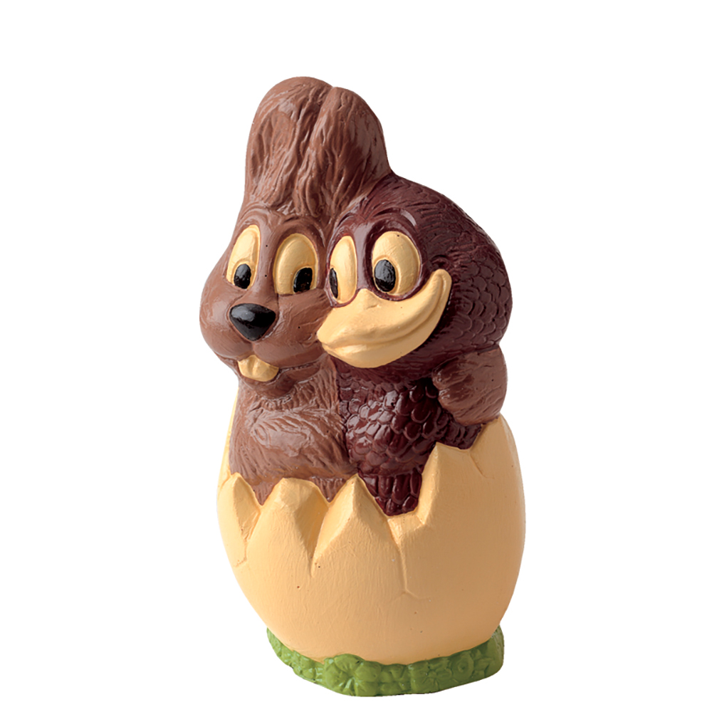 Martellato Hug in Egg Chocolate Mold 170 mm 2 pcs Thermoformed - Martellato MAC720S