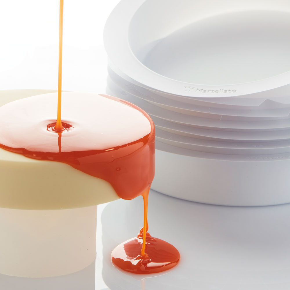 Martellato One Strip Disposable Cake Mold Ø200 x H40 mm, 100 pcs 3
