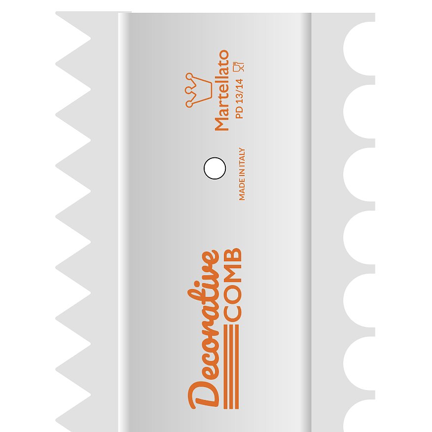 Martellato Martellato Double-Pattern Decorative Comb 70 cm 2
