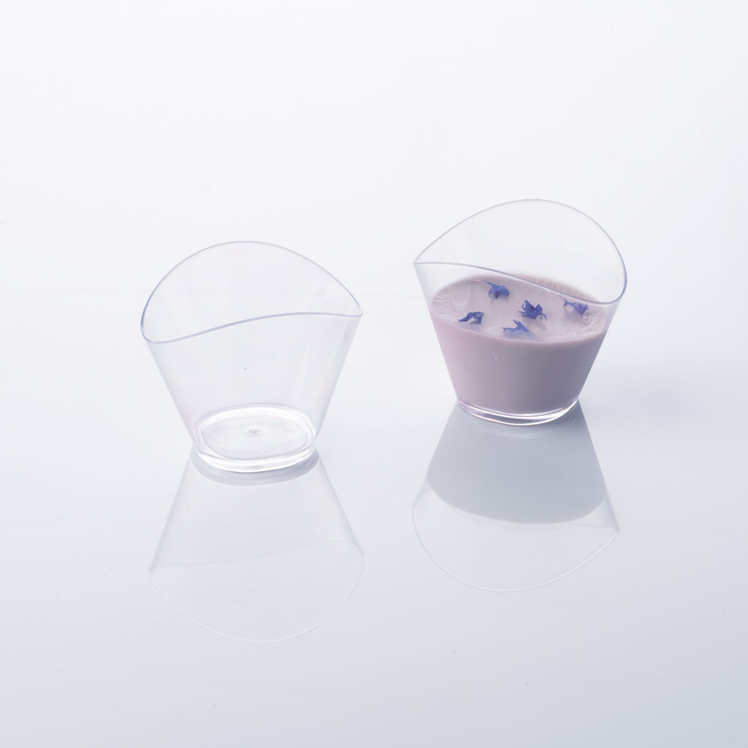 Martellato Wave Dessert Cups 50 ml Clear 100 pcs - Martellato PMOCE001