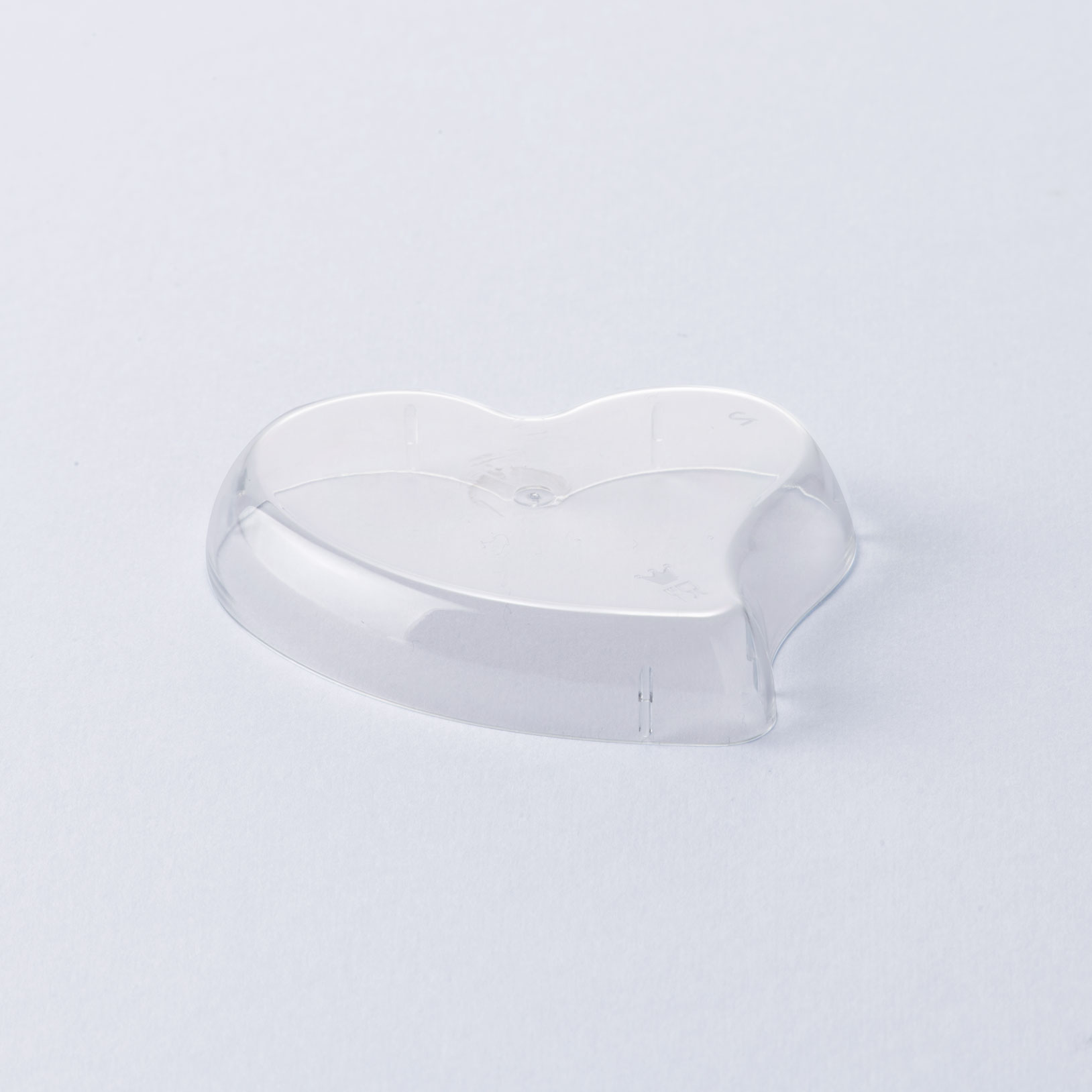 Martellato Lid for Heart Cups 66.5 x 76 x 13 mm, 100 pcs - Martellato PMOLO001/C