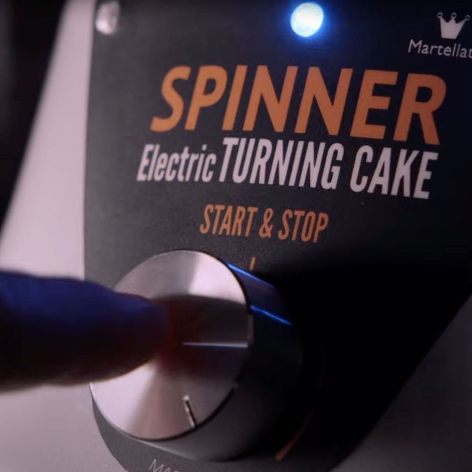 Martellato Spinner Electric Cake Turntable 15 kg 27 x 26 x 12 cm - Martellato SPINNER 4