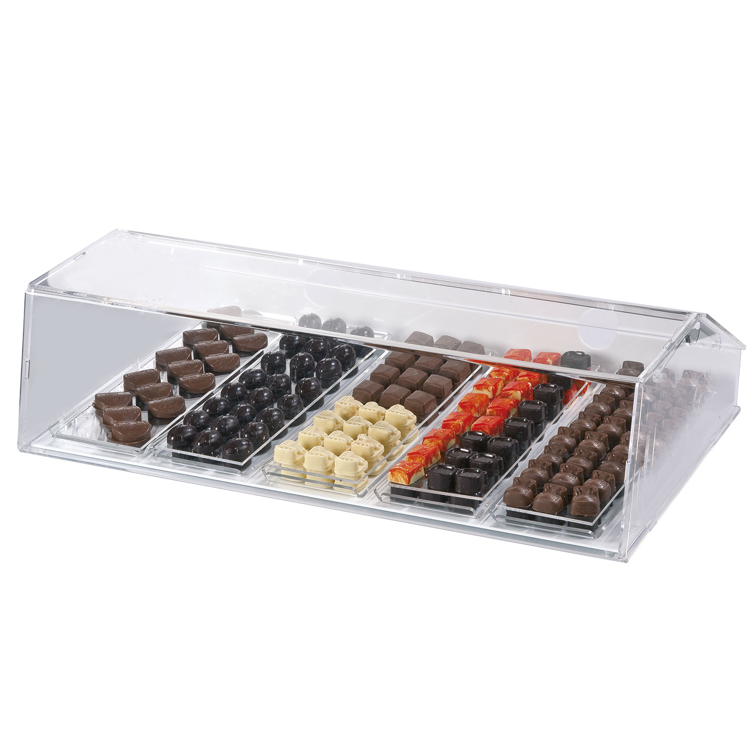 Martellato Low Plexiglass Display Case 60x36x16 cm - Martellato VP00101 2