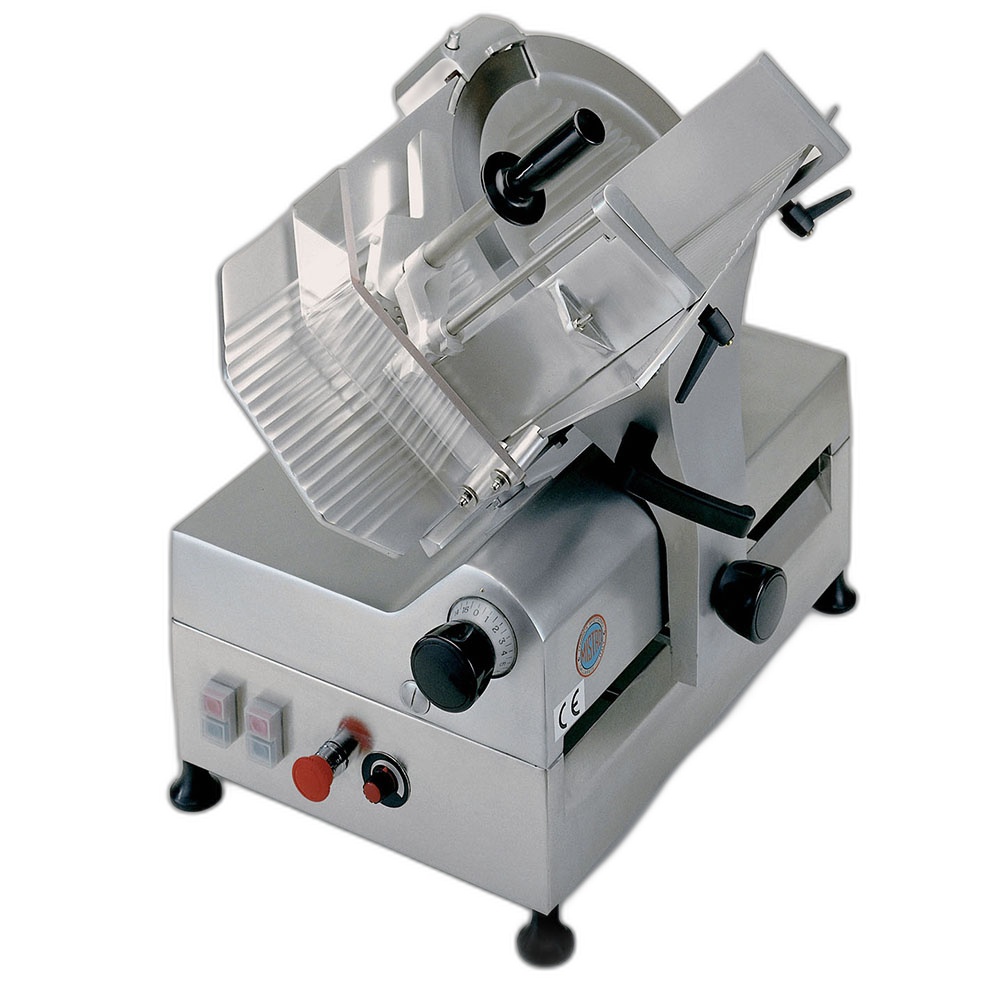 Gravity Meat Slicer Mistro GS 350 SMI CE, Semi-Auto, Gear Trans., Prof., 35cm