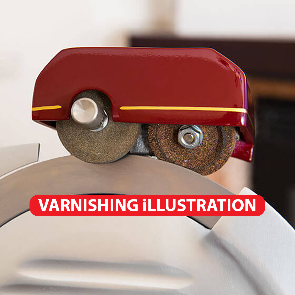 Mistro Domestic Gravity Meat Slicer Mistro GS 220 SPECIAL, 22cm Blade 12