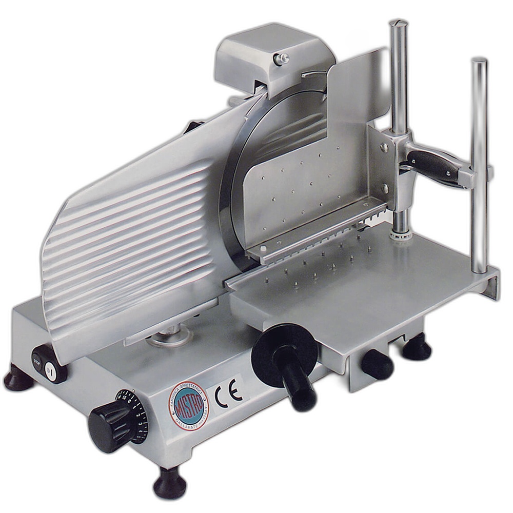 Vertical Meat Slicer Mistro VM 250 ECONOMIC CE, Professional, 25cm Blade