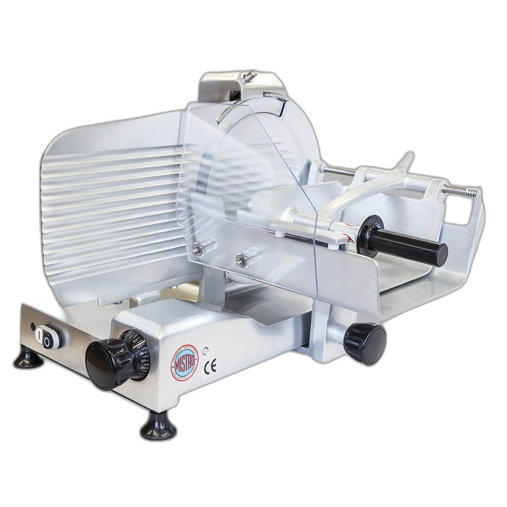 Vertical Meat Slicer Mistro VM 350 Meat Plate CE, Professional, 35cm Blade