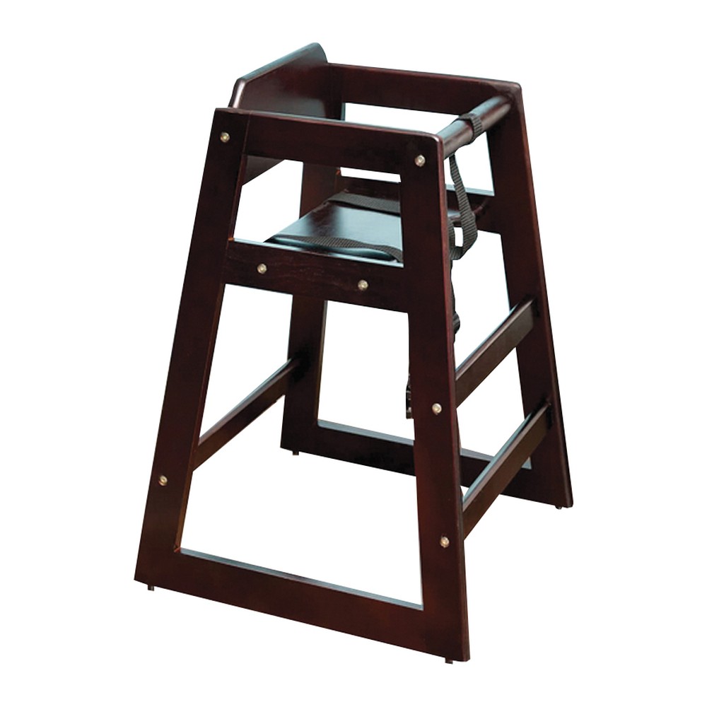 Novatex Children's Wooden Highchair, Wenge, 50 x 50 x H73.5 cm