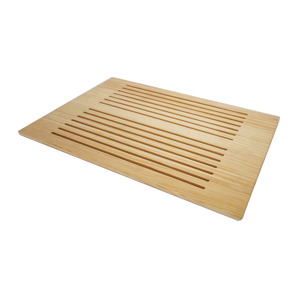 Novatex Wooden Bread Cutting Board for GN 1/1, Slotted, Natural