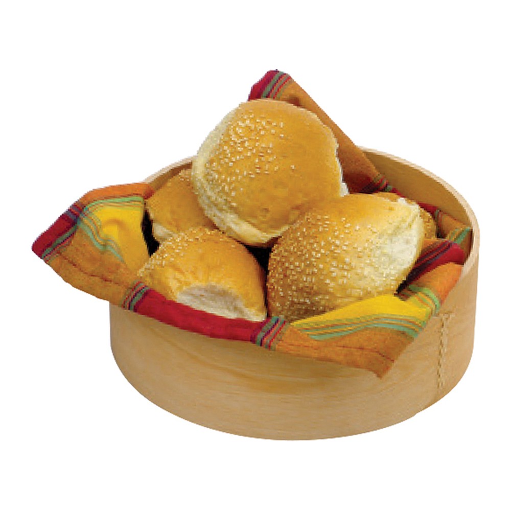 Novatex Round Sieve Bread Basket, Light Wood with Mesh Base, Ø20 cm