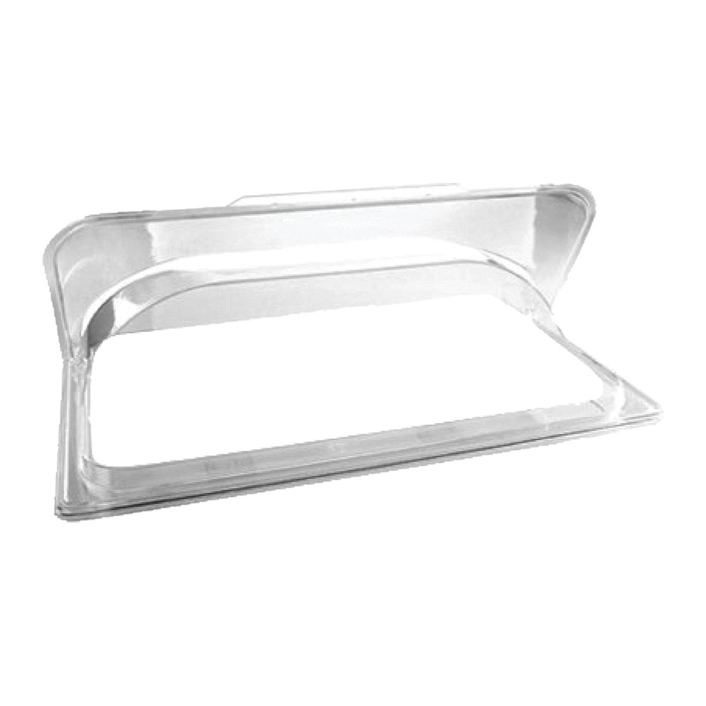 Novatex Roll Top Lid for GN 1/1, Clear Polycarbonate, 52 x 32.5 x H14 cm