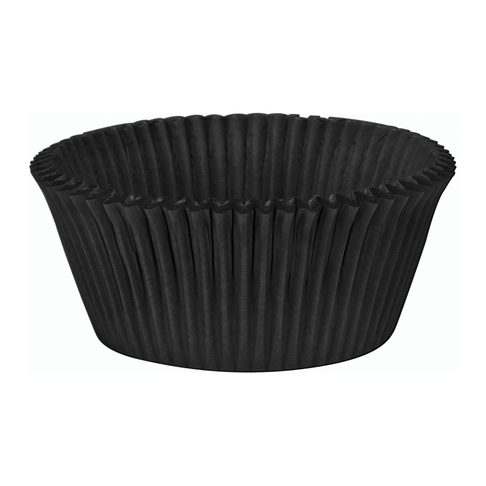 Novatex Paper Baking Cups No.3A, Black, Ø40 x 25 mm