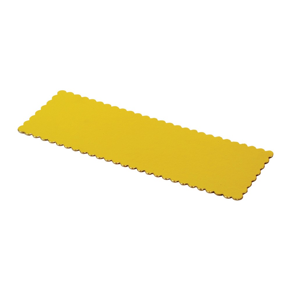 Novatex Gold Cake Board, Rectangular, ECO 1.25 mm, 10 x 32 cm