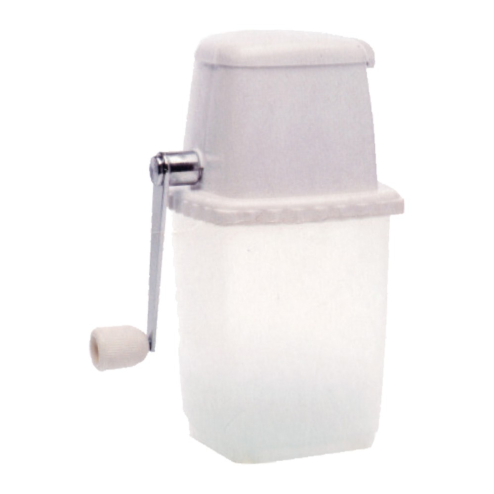 Novatex Manual Ice Crusher with Crank Handle, Polypropylene, 10 x 10 x H24 cm