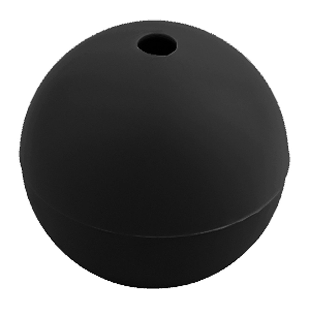 Novatex Silicone Ice Ball Mould, Single Sphere, Black, Ø7.5 cm