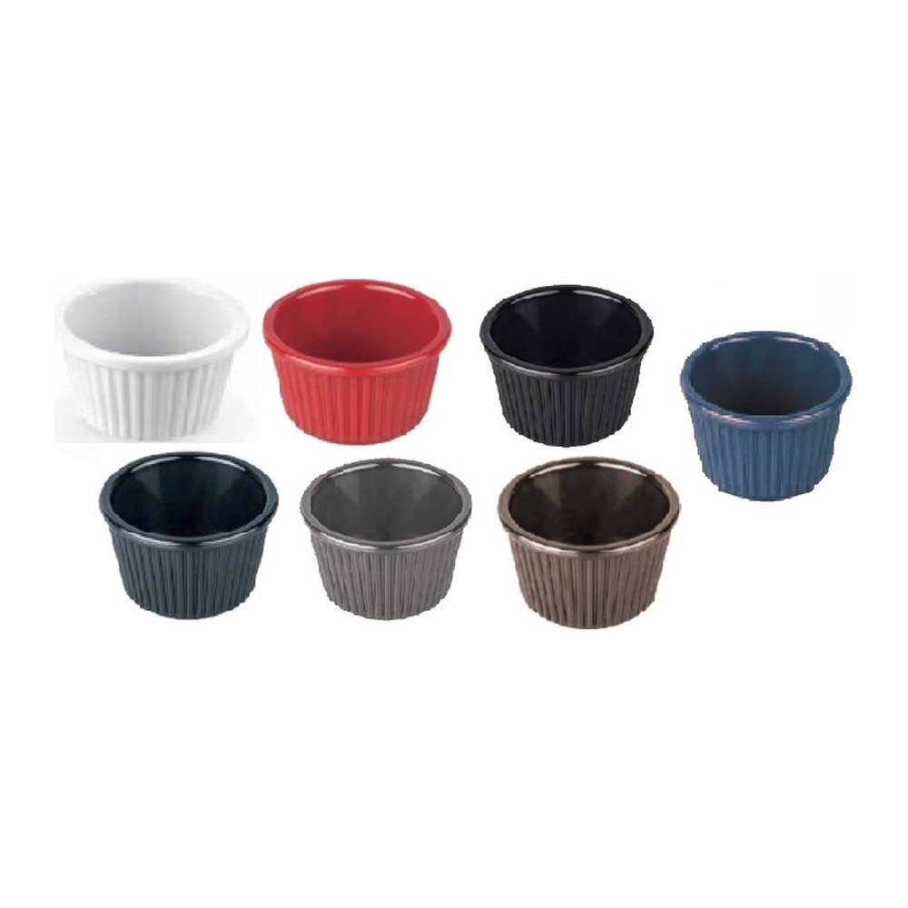 Novatex Dip Bowl Ramekin, Polycarbonate, Brown, 30 ml, Ø5.5 cm
