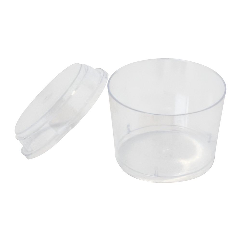 Novatex Disposable Clear Plastic Dessert Bowl, 200 ml