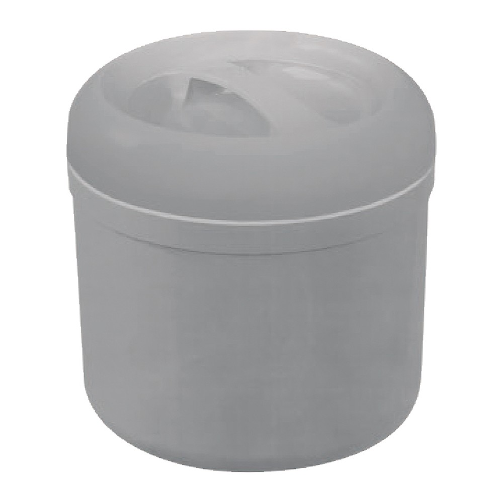 Novatex Insulated Ice Bucket Best with Lid, ABS, Silver, 10 L