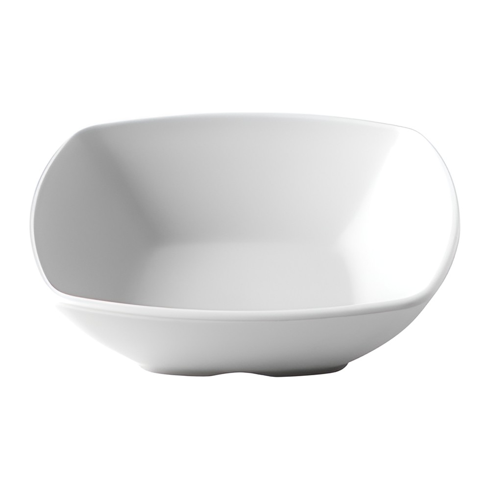 Novatex Square Bowl ABS, White, 6 x 6 cm, 60 ml