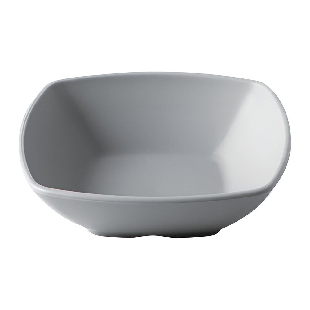 Novatex Square Bowl ABS, Light Grey, 6 x 6 cm, 60 ml