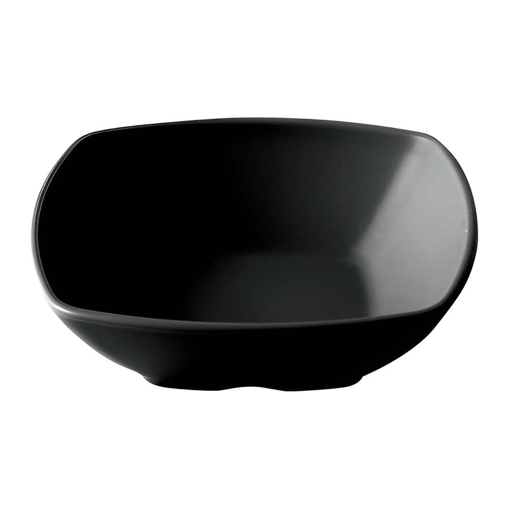 Novatex Square Bowl ABS, Black, 8.5 x 8.5 cm, 120 ml