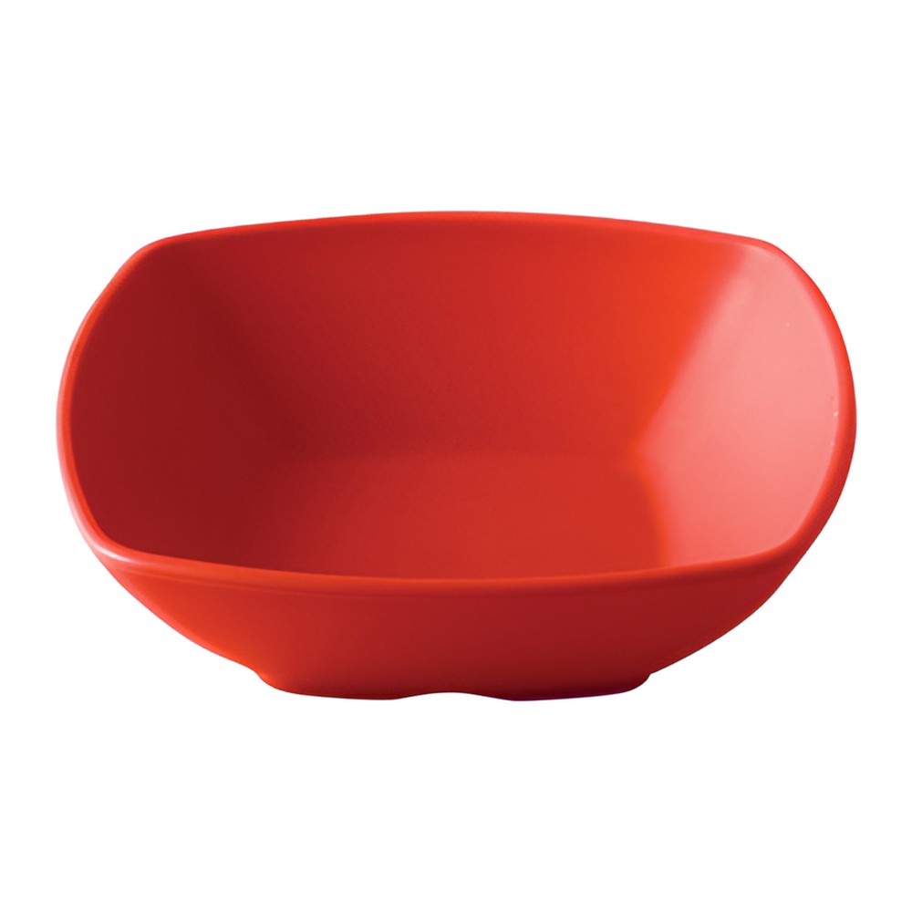Novatex Square Bowl ABS, Red, 8.5 x 8.5 cm, 120 ml