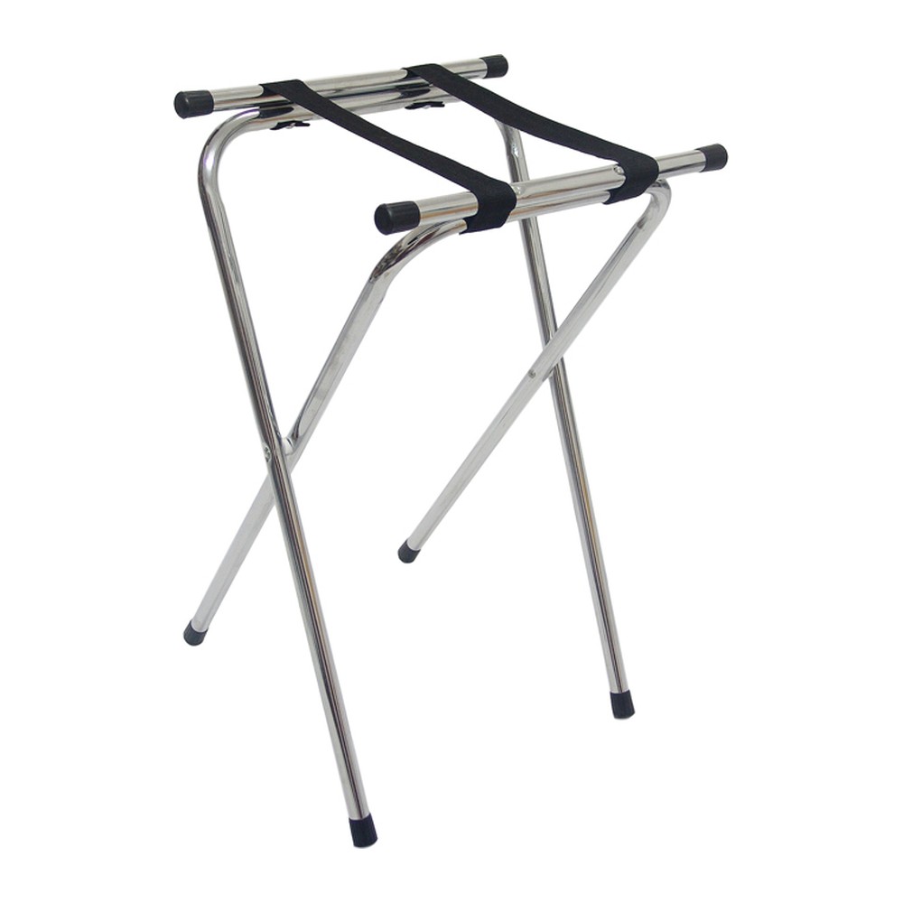 Novatex Metal Folding Tray Stand, 40 x 40 x H75 cm