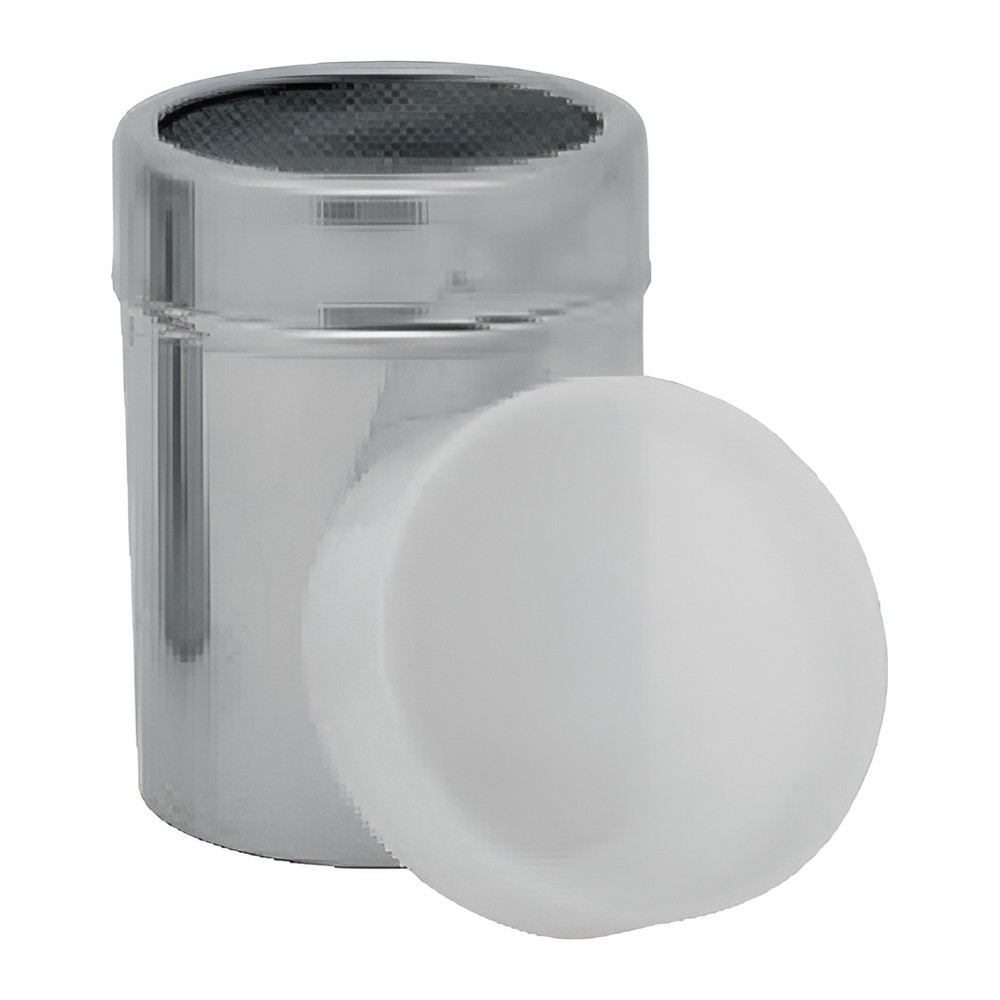 Novatex Icing Sugar Shaker Stainless Steel with Lid, Ø6.5 x H9.5 cm