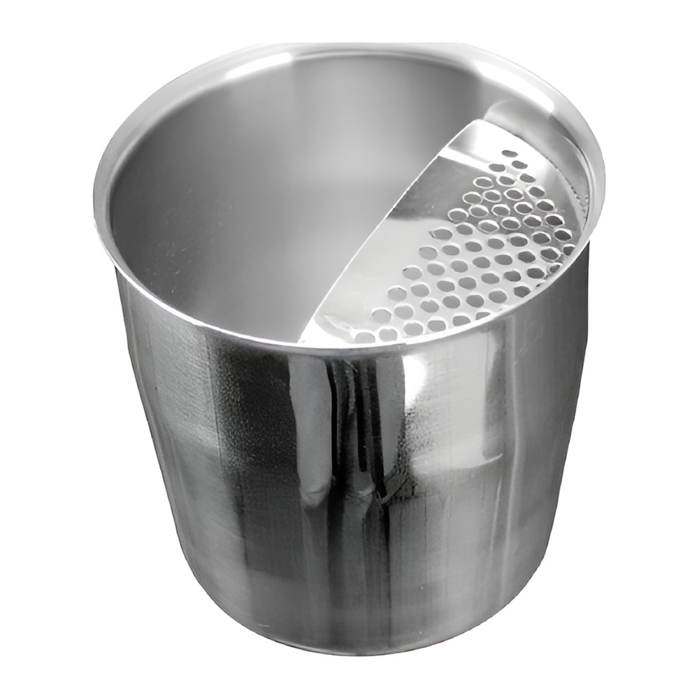 Novatex Coffee Shaker Cup with Strainer, Stainless Steel, Ø9 x H8.5 cm