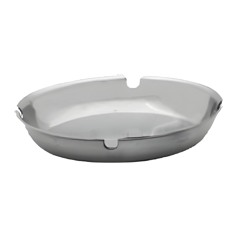Novatex Round Stainless Steel Cigar Ashtray 18/8, Ø15 cm