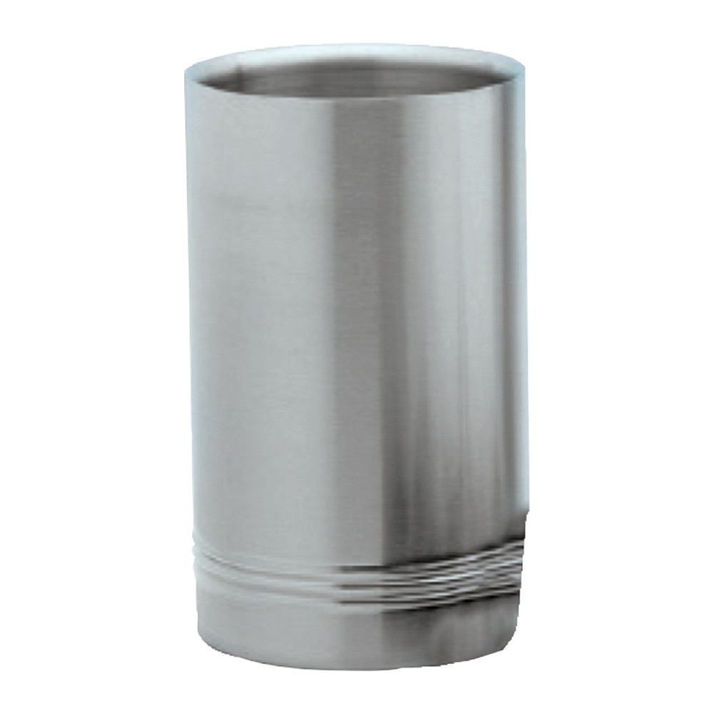 Novatex Wine Bottle Cooler, 18/8 Stainless Steel, Brushed, Ø12 x 21 cm