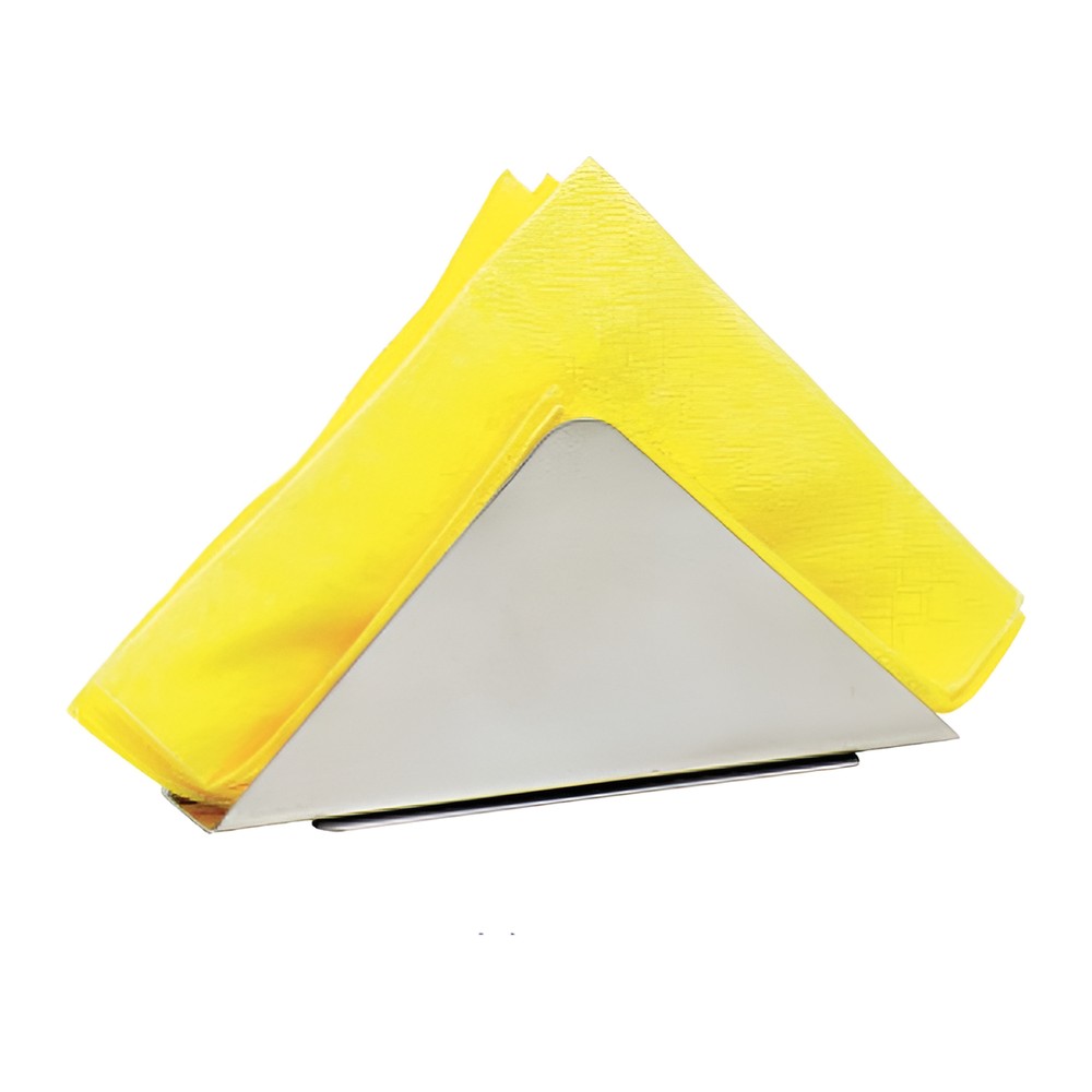Novatex Triangular Napkin Holder Stainless Steel, 14 x H7 cm