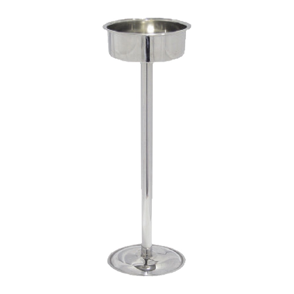 Novatex Champagne Bucket Stand, Round, Stainless Steel, Ø18 x 50 cm