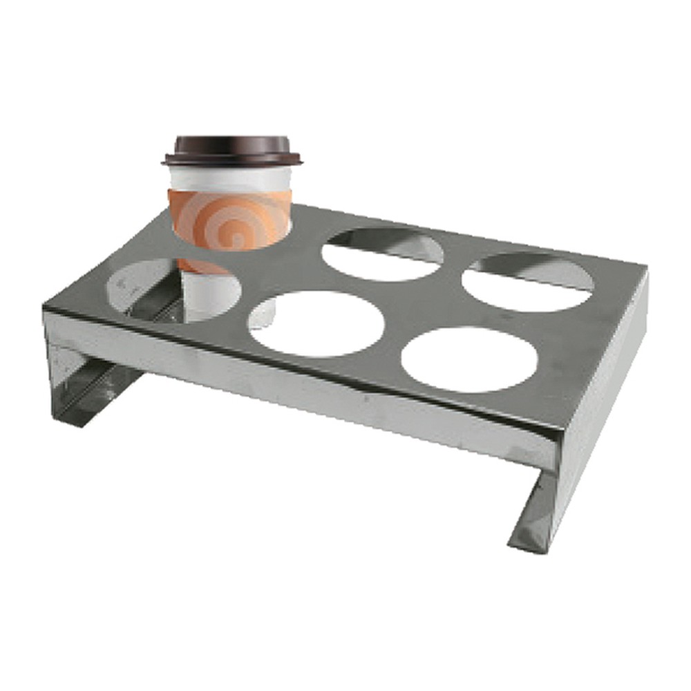 Novatex Stainless Steel Cup Holder Insert for 6 Cups