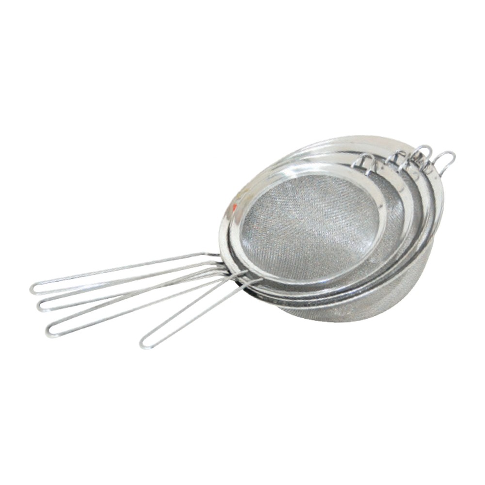 Novatex Round Mesh Strainer with Handle, Stainless Steel, Ø10 cm