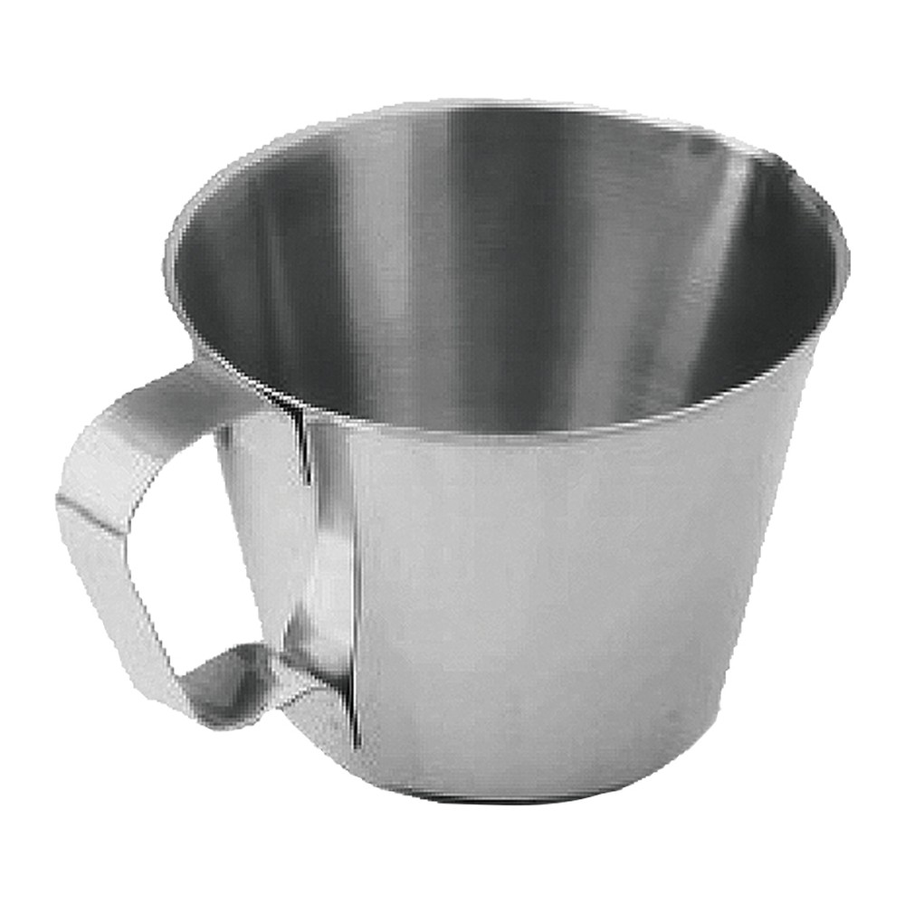 Novatex Coffee Measuring Cup Stainless Steel, Tapered with Measure Marks, 250 ml