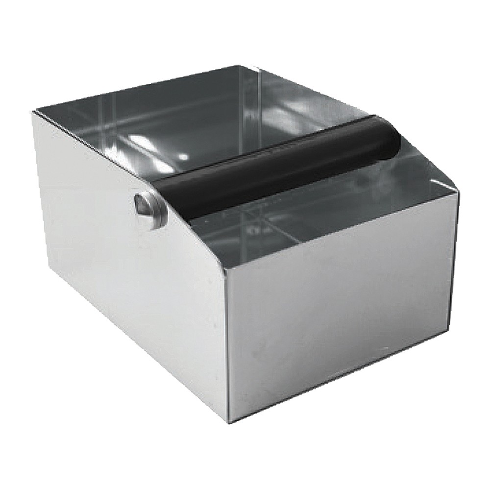 Novatex Knock Box Stainless Steel, 20 x 15 x H11.5 cm