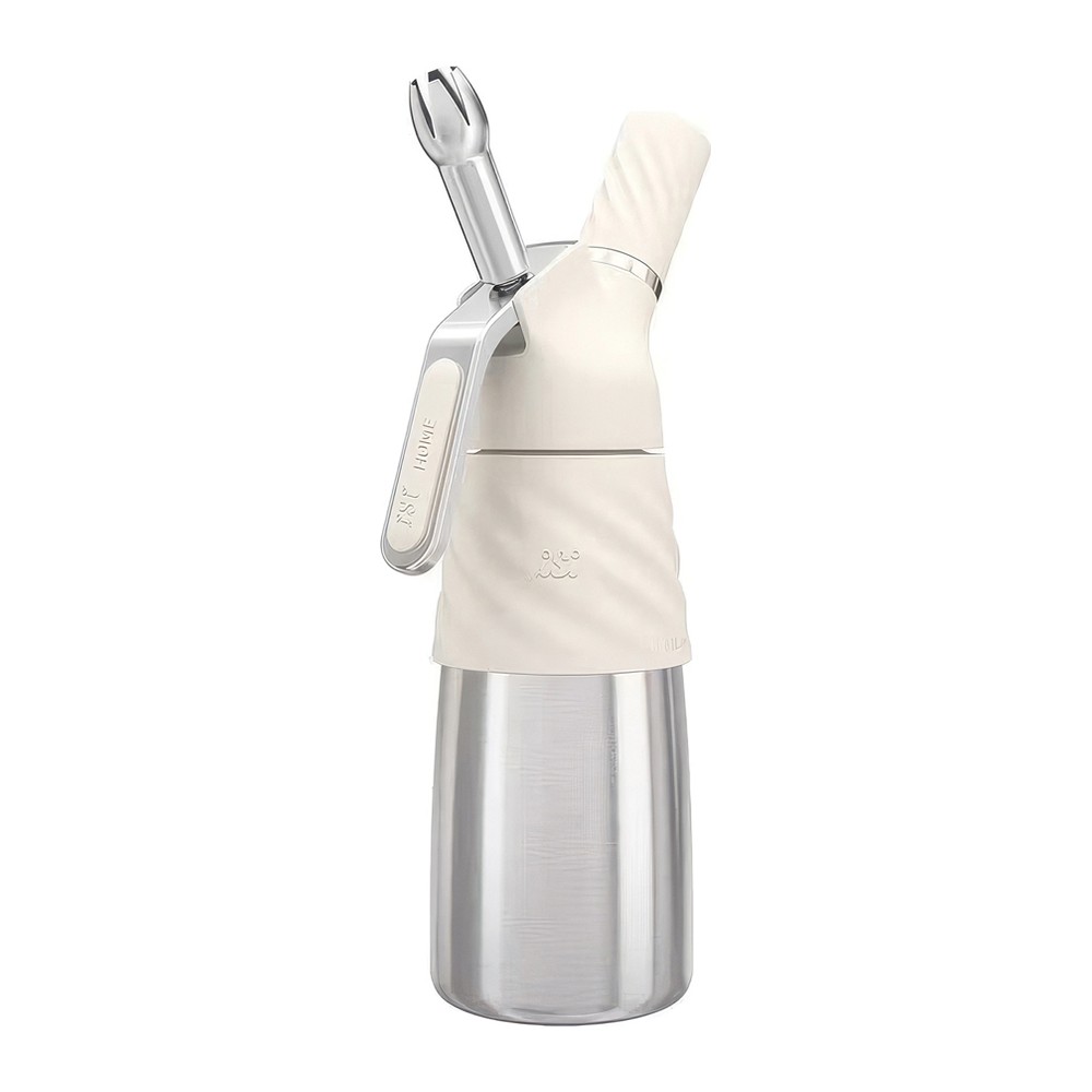 iSi iSi Whipped Cream Siphon for Home Use, White, 0.5 L