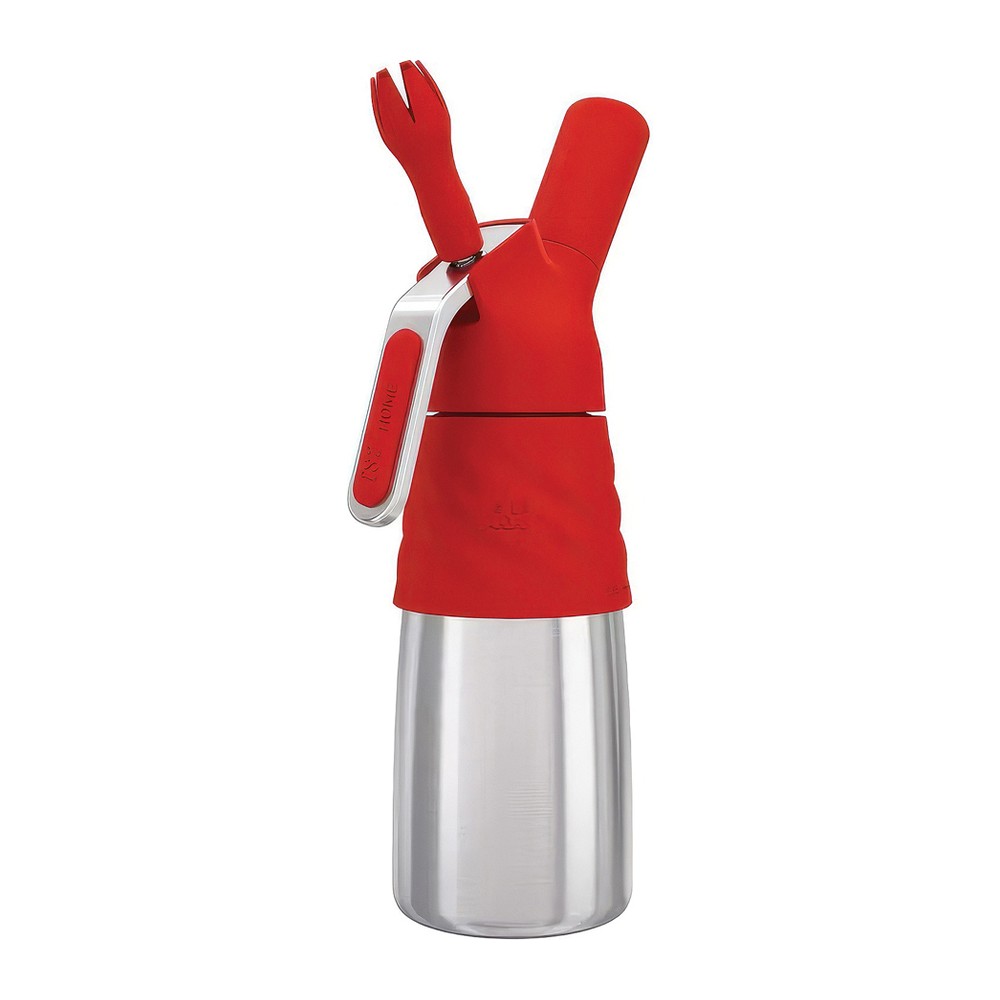 iSi iSi Whipped Cream Siphon for Home Use, Red, 0.5 L