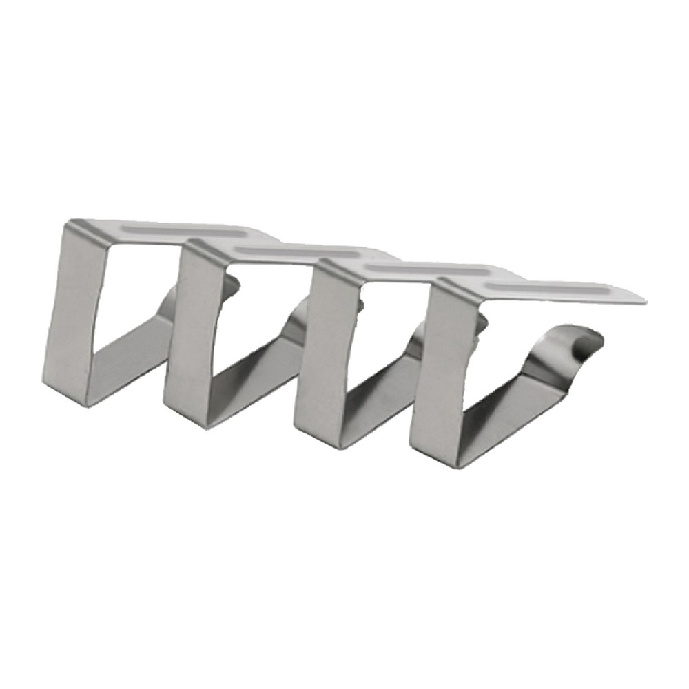 Novatex Tablecloth Clips, Stainless Steel, Pack of 4
