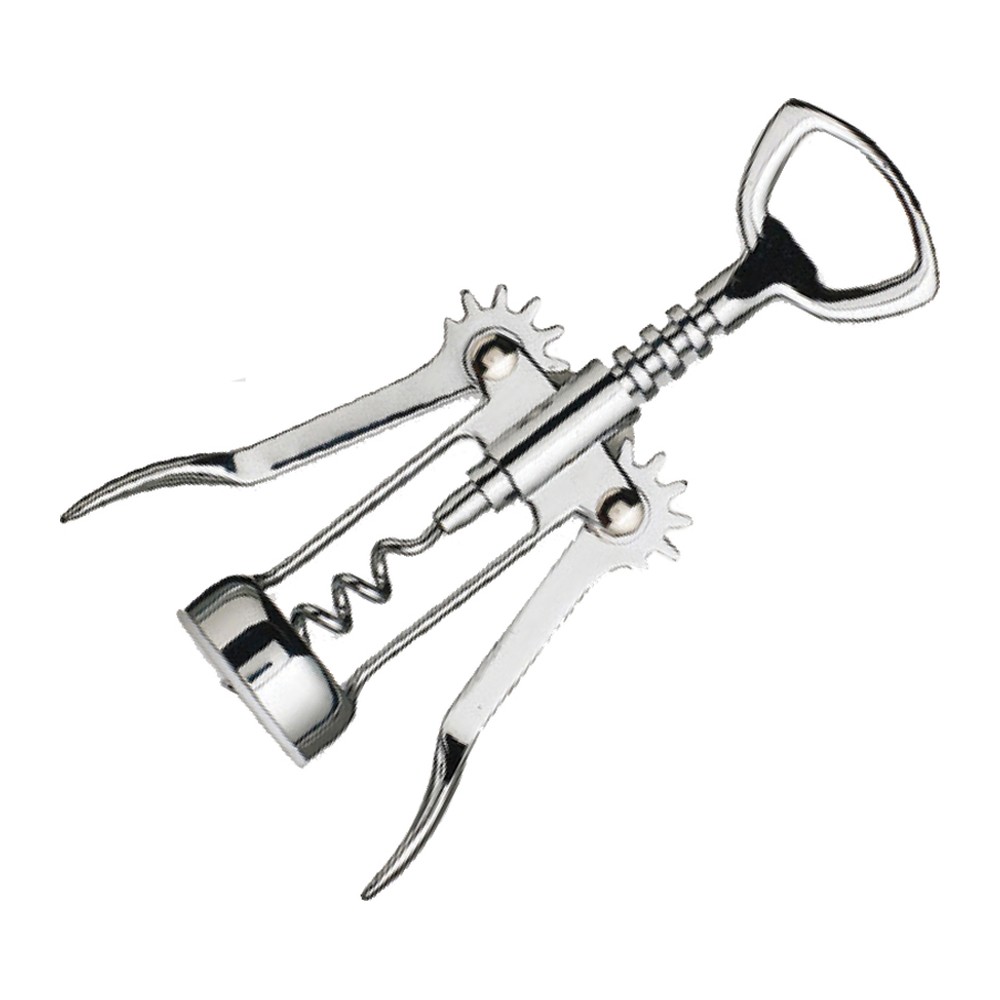 Novatex Wing Corkscrew with Bottle Opener, Ø6.5 x 3.5 x H17 cm