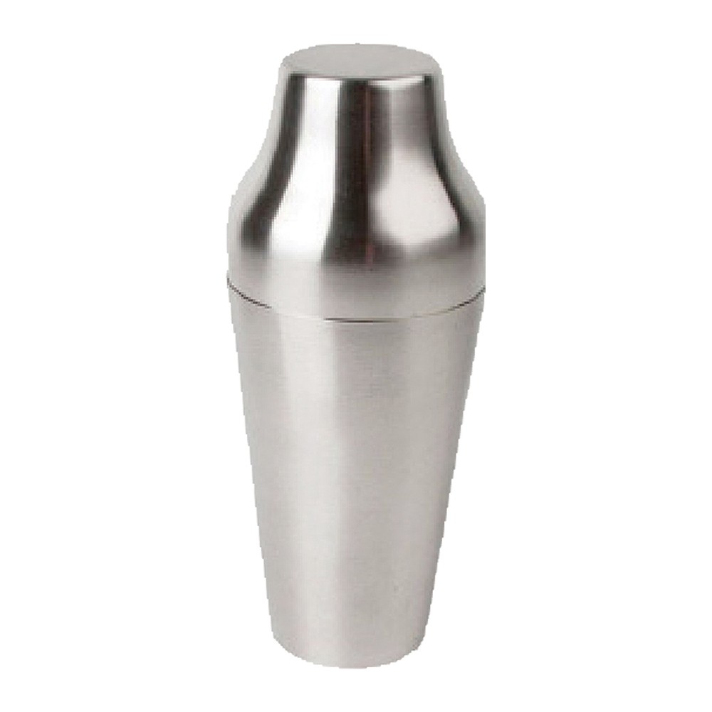 Novatex Parisienne French Cocktail Shaker, 18/8 Stainless Steel, 600 ml