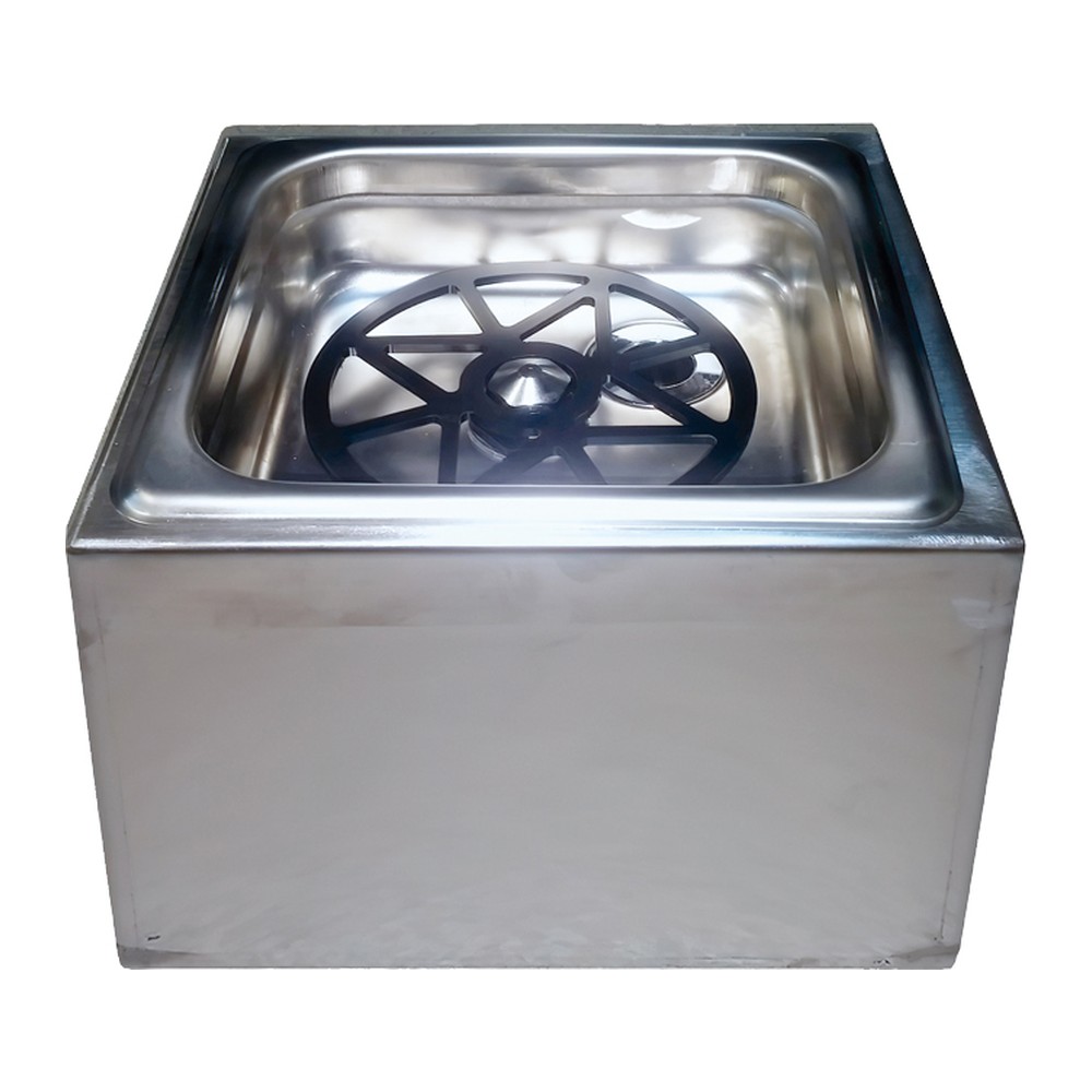 Novatex Free-Standing Glass Rinser, Simple Mechanism, 17.5 x 16 x H15 cm