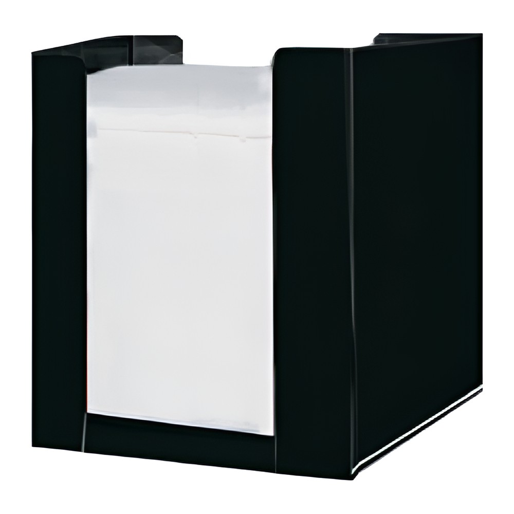Novatex Square Napkin Holder Black, Large, 17 x 17 x H18 cm