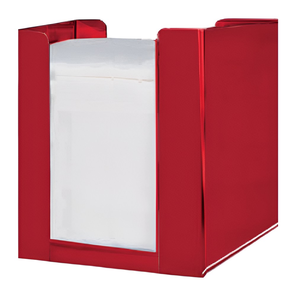 Novatex Square Napkin Holder Red, Large, 17 x 17 x H18 cm