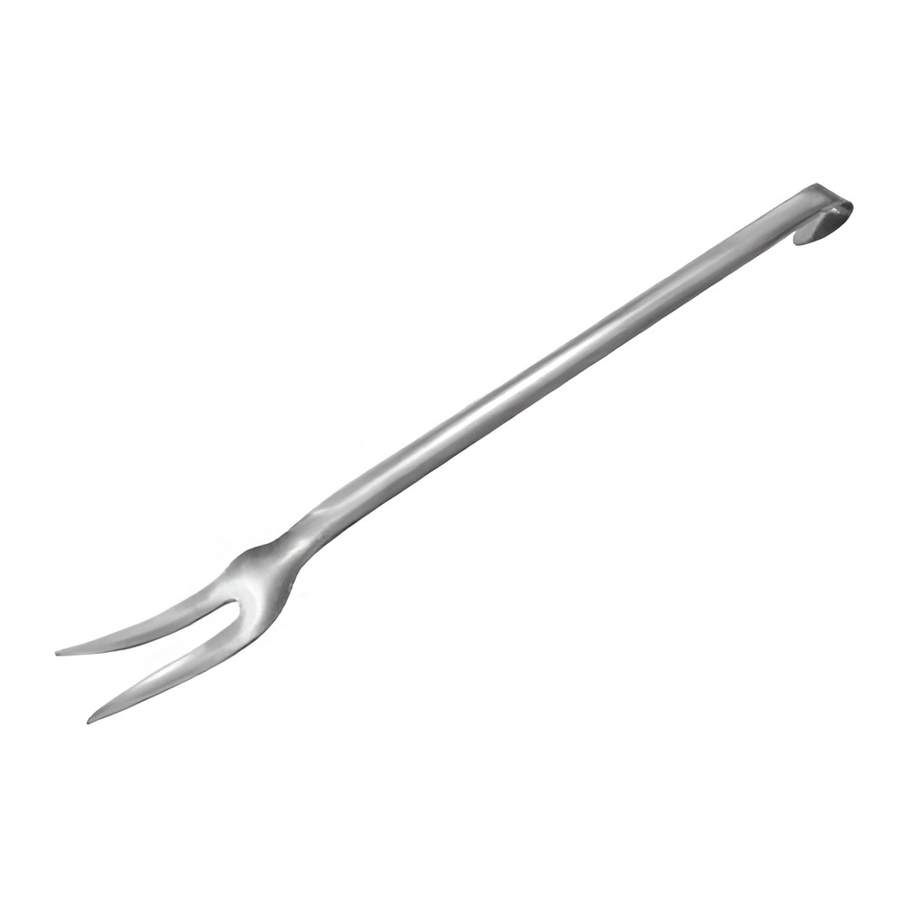 Novatex Two-Prong Serving Fork Stainless Steel with Hook Handle, 37 cm
